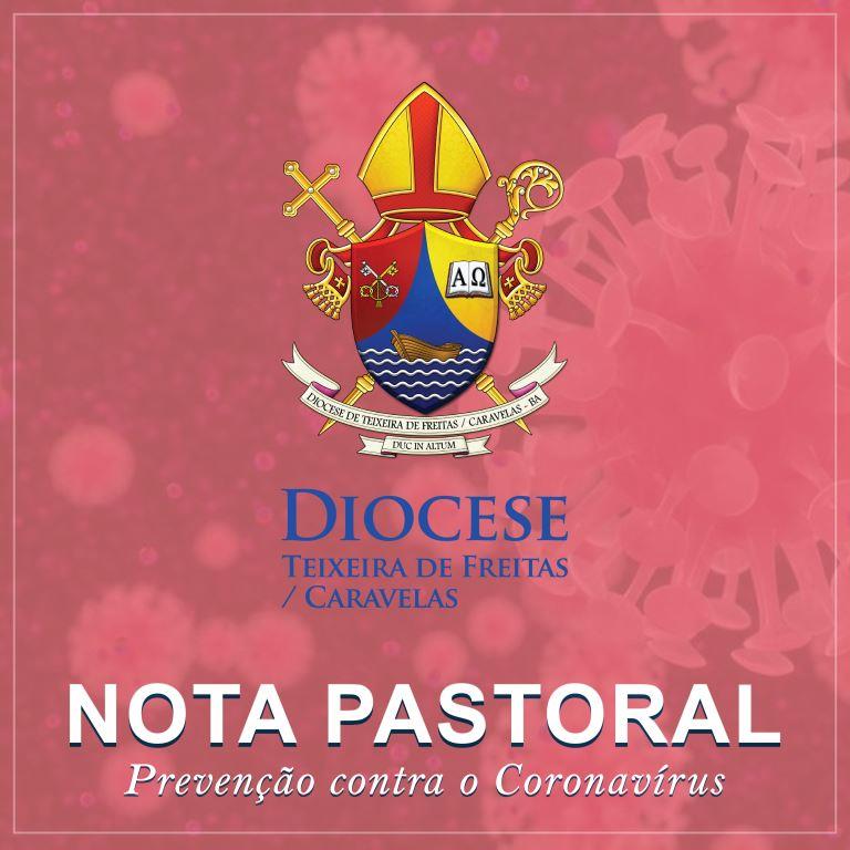 Nota Pastoral do Bispo Diocesano sobre o Coronavírus