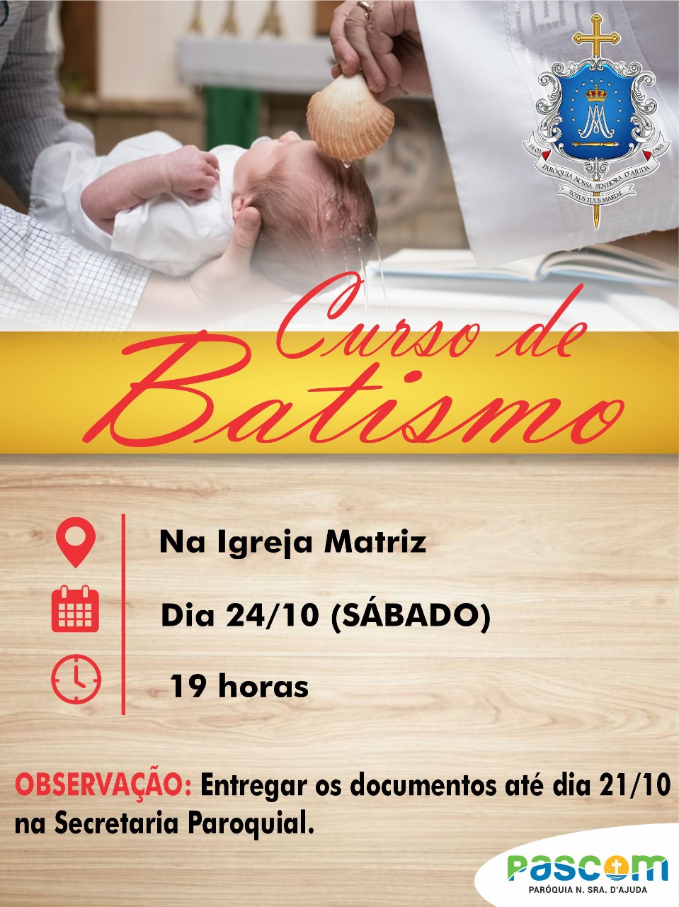 Curso de batismo 2020
