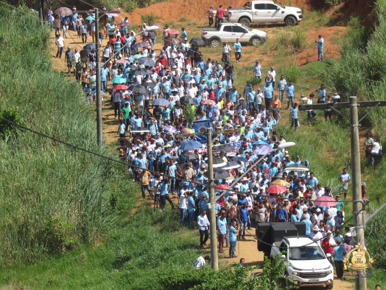 Confiantes na misericórdia de Deus, Terço dos Homens se reúnem para a 6º Romaria