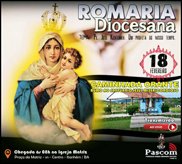 Primeira Romaria Diocesana  do Ano