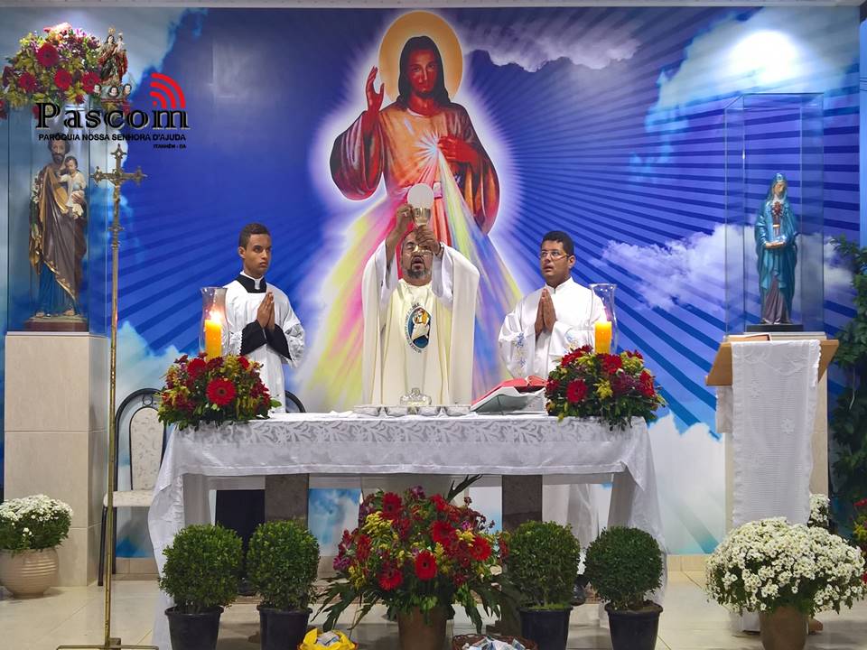 FESTA DA DIVINA MISERICÓRDIA: A Divina Misericórdia transborda sobre nós!