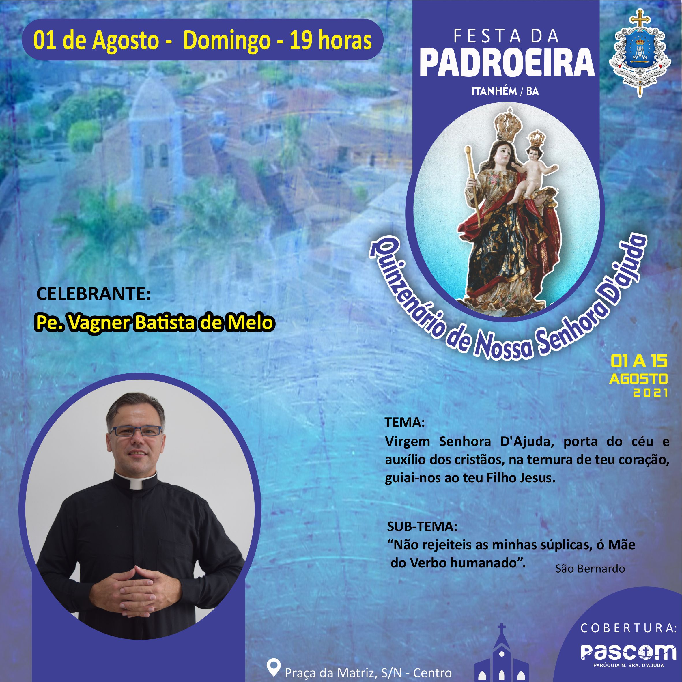 Abertura da Festa da Padroeira 2021