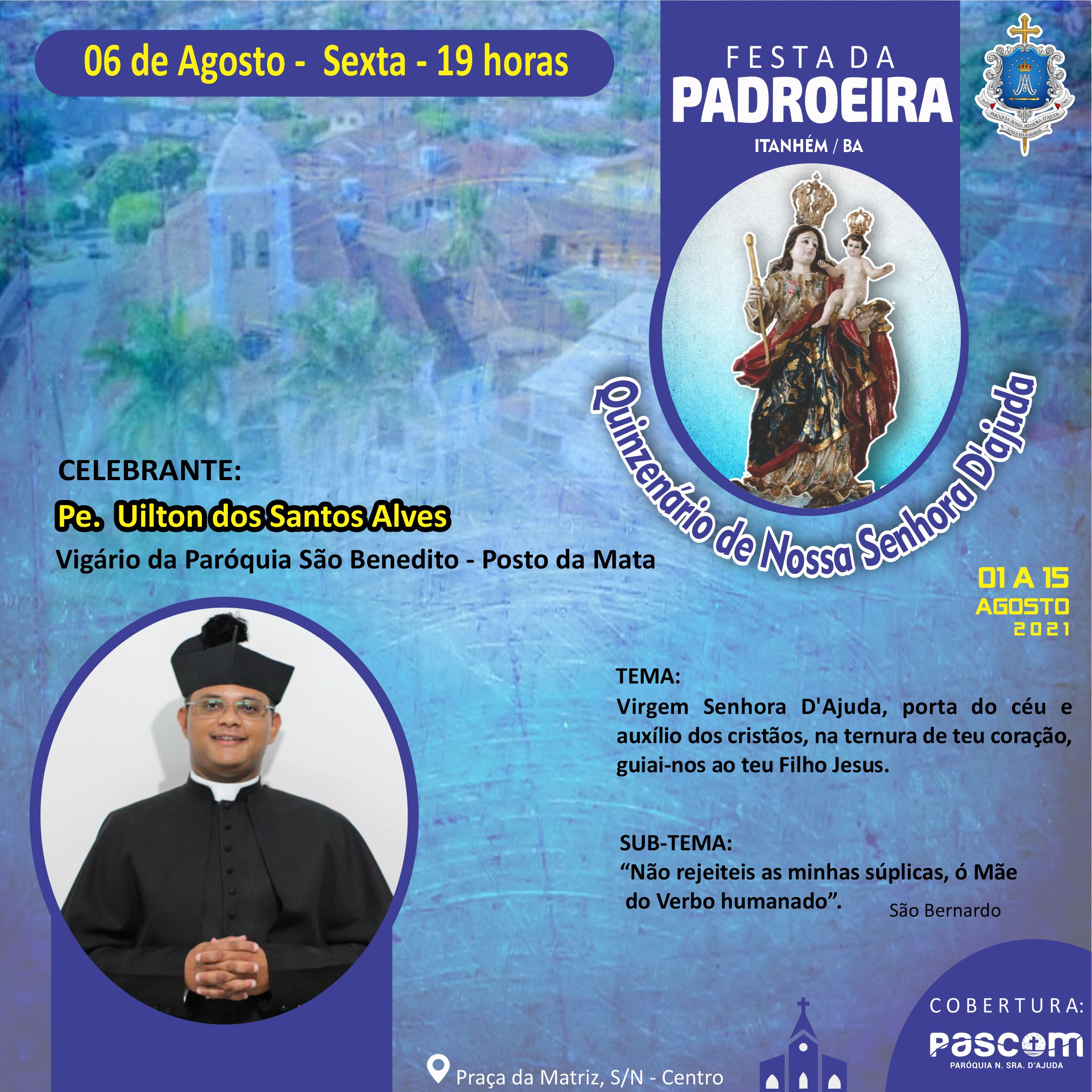 Maria porta do céu ensina nos a abraçar a nossa fé