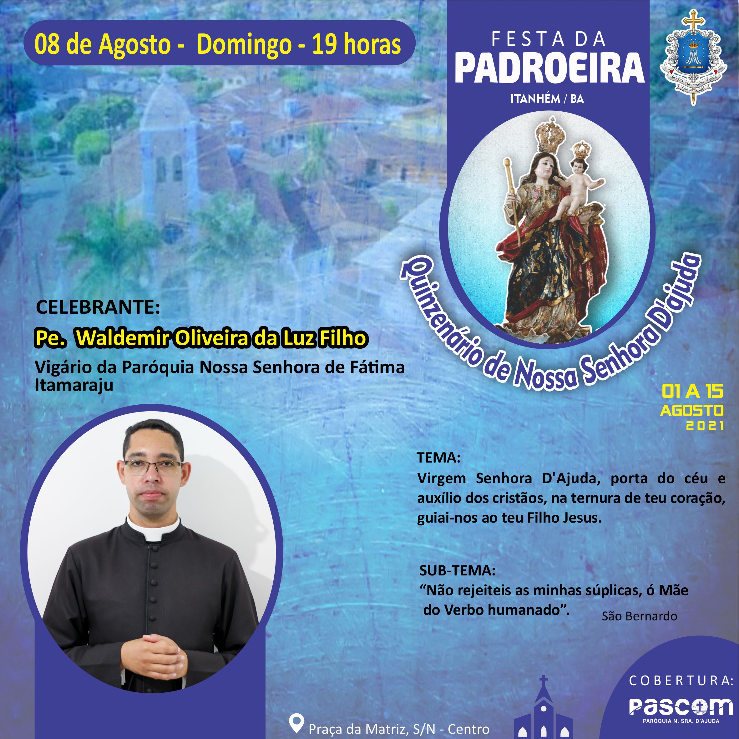 Mãe D’Ajuda acalenta seus filhos