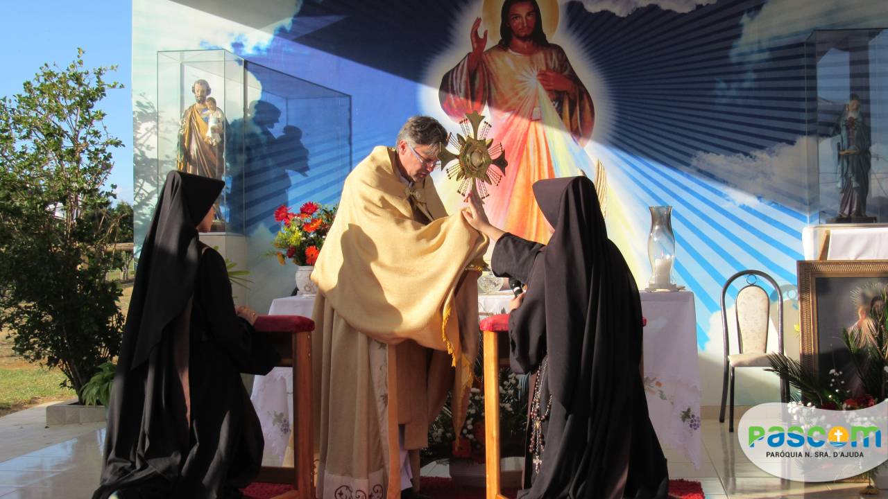 Festa da Divina Misericórdia é celebrada no projeto Santuário Jesus Misericordioso