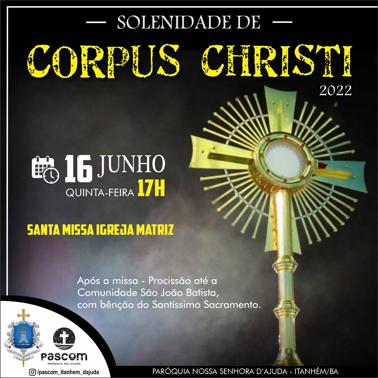 Solenidade de Corpus Christi