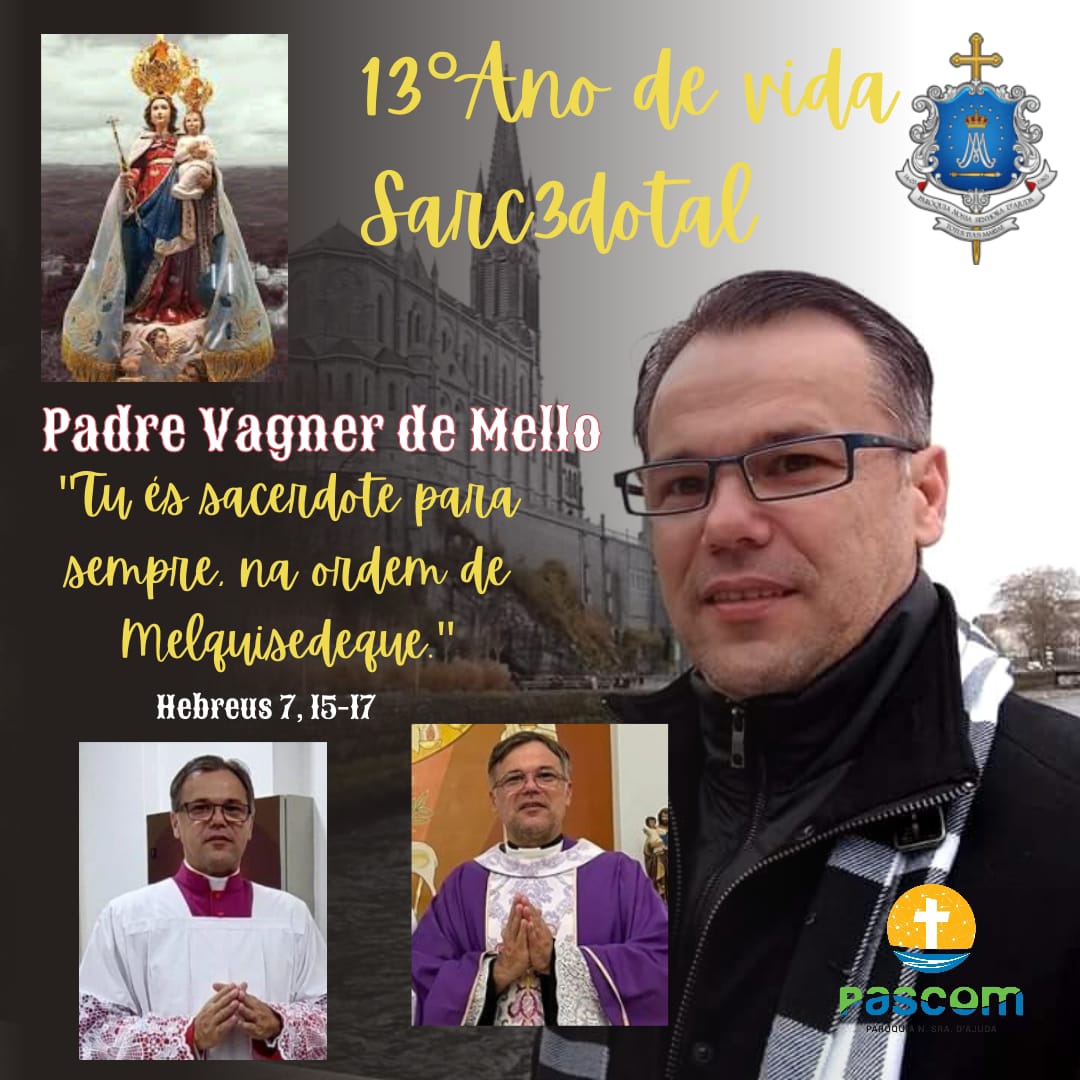Padre Vagner Melo comemora 13° aniversário Sacerdotal