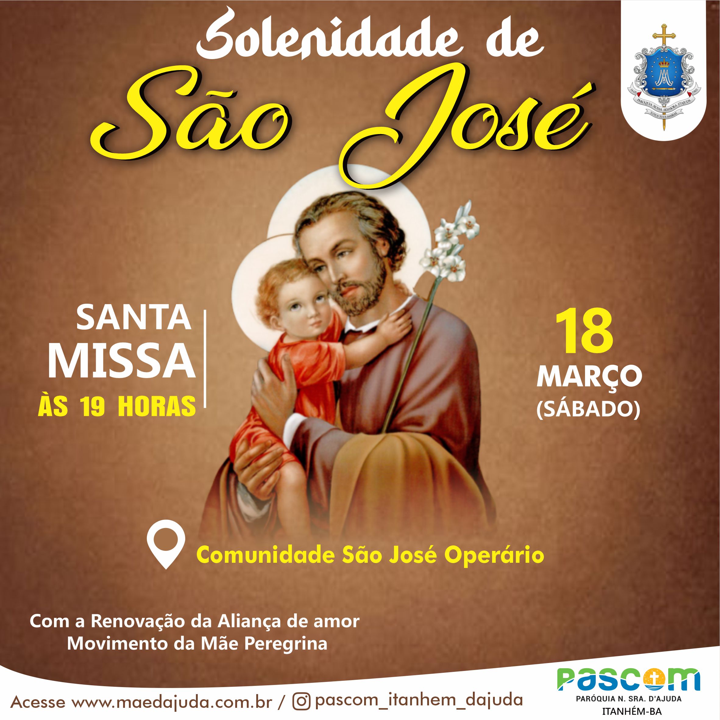 Solenidade de São José Esposo
