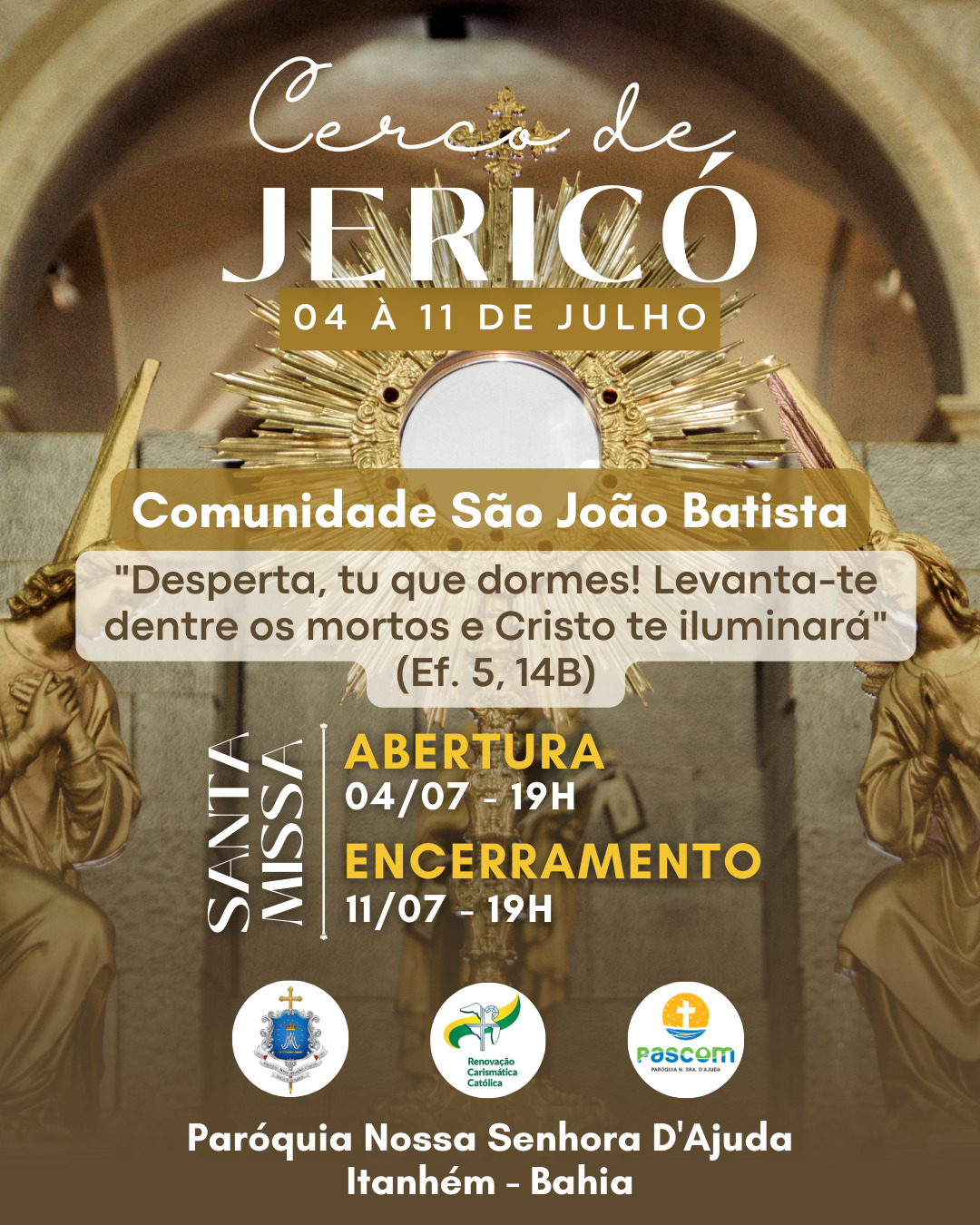 Cerco de Jericó na Comunidade São João Batista