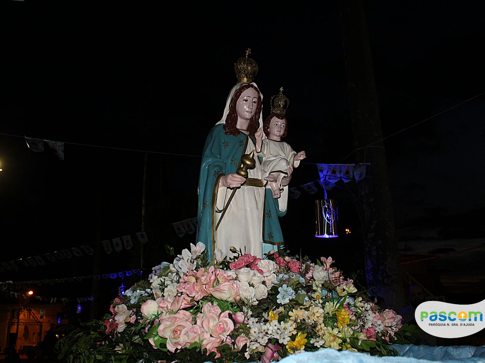 Encerramento da grandiosa festa de Nossa Senhora D’Ajuda
