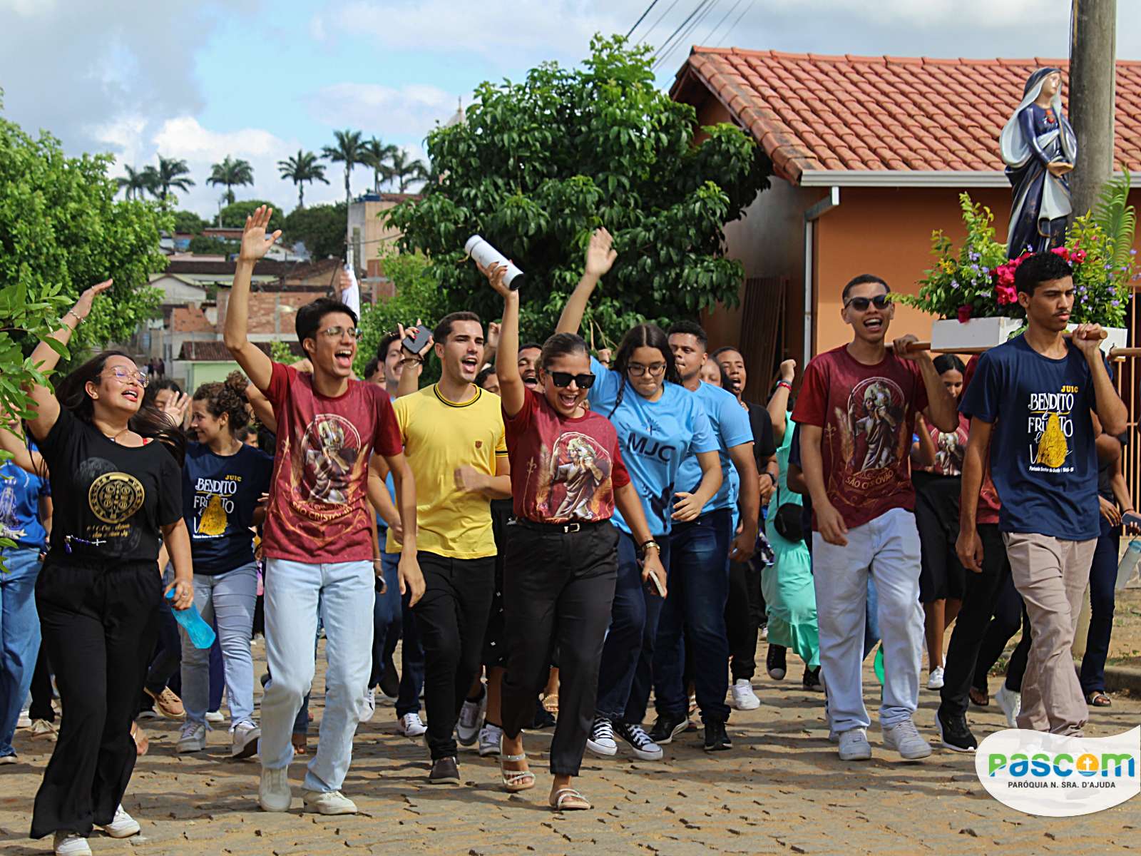 1° Profetiza Mariano na Paróquia Nossa Senhora D’Ajuda