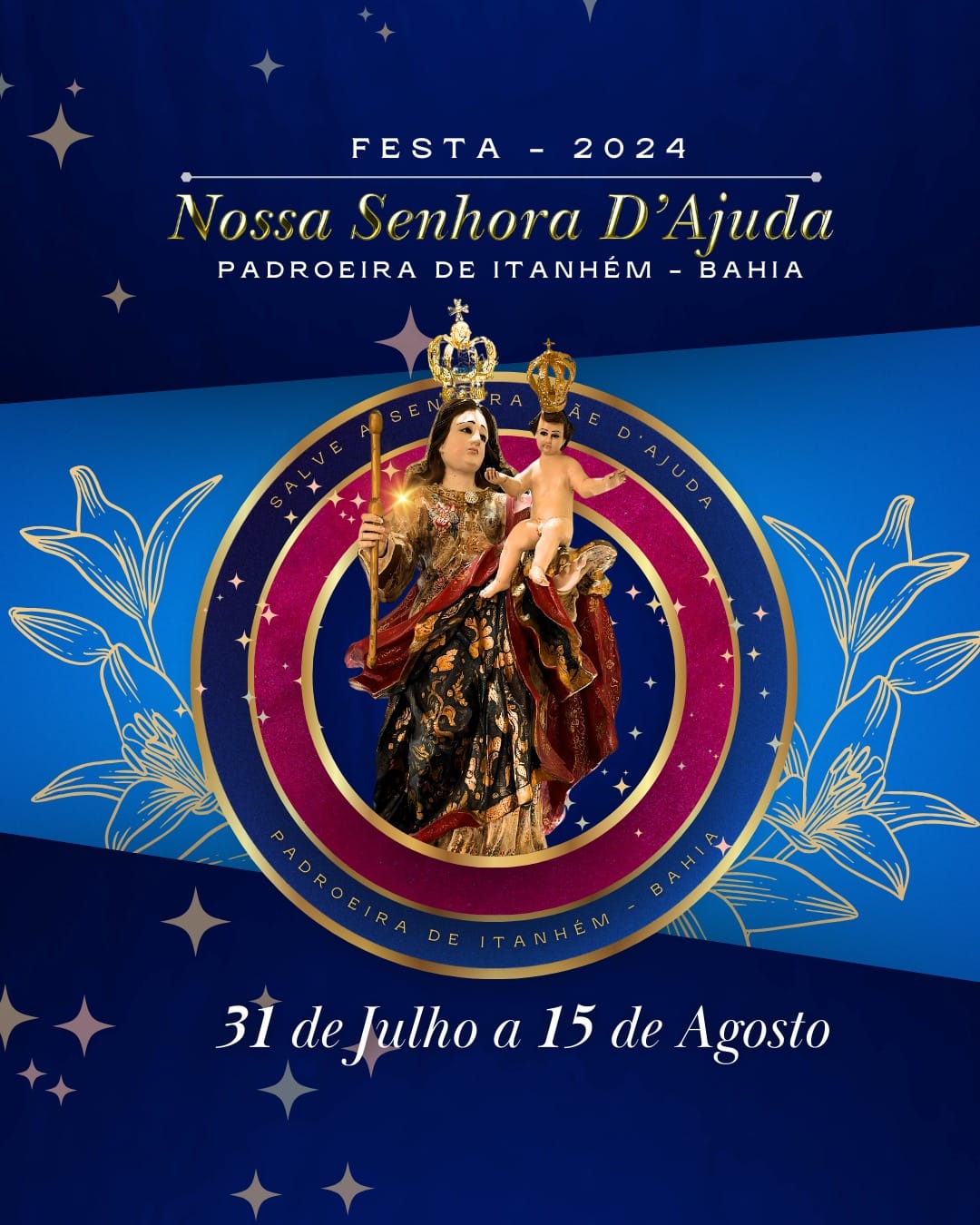7º dia da Festa da Padroeira, ainda há tempo de participar