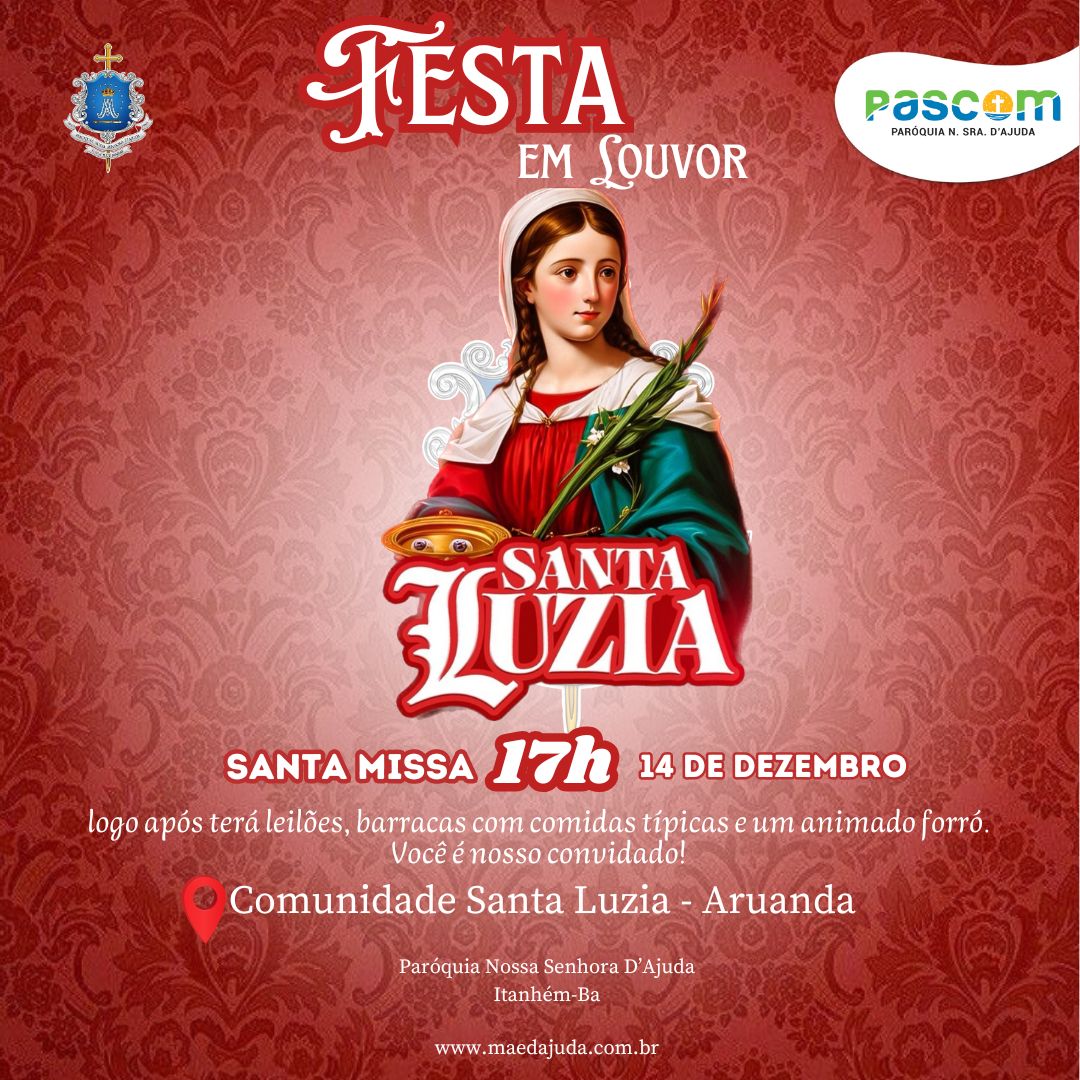 Tríduo e festa em honra a Nossa Senhora Imaculada Conceição